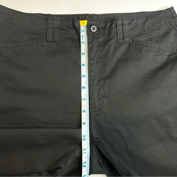 Stretch White Stag Size 12 Black Capri Crop Pants - Picture 7 of 10